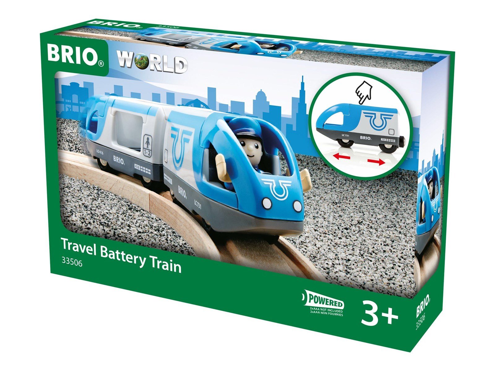 Brio Travel Battery Train Brio Travel Battery Train